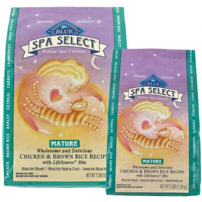 Blue Buffalo Spa Select Mature Cat Dry Food