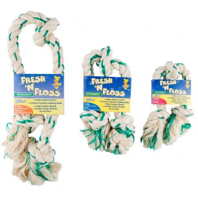 Booda Fresh N' Fkoss 2 Knot Bone - Spearmint