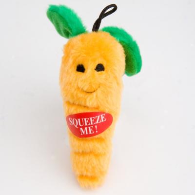 Booda Plush Carrot Puppy Toy