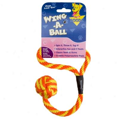 Booda Small Wing-a-ball Dog Toy