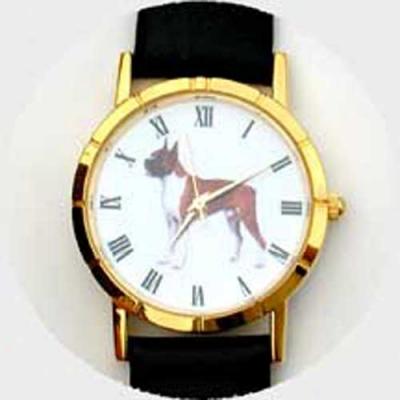 Boxer Watch - Small Face, Black Laether