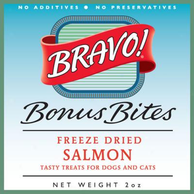 Bravo Freeze Dried Salmon 2oz