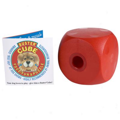 Bustercube Treat Dispensing Dog Toy