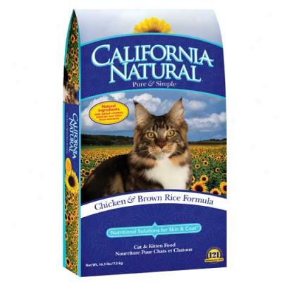 California Natural Chicken And Rice Cat Food 5lb