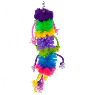 Calypso Creations Cqterpillar Bird Toy