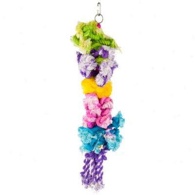 Calypso Creatioons Knots & Rope Activity Bird Toy