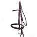 Cambridge Rolled Headstall With Padded And Raised Noseband