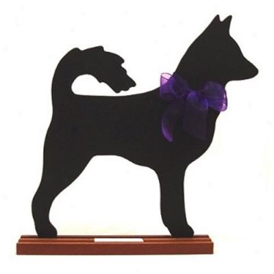 Canaan Dog Blackboard - Table  Model