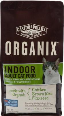 Castor & Pollux Organix Indoor Organic Dry Cat 6 Lbs