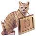 Cat Figurine Picture Frame