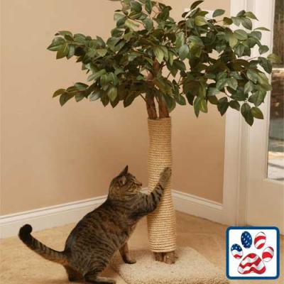 Cat Scratching Tree By Pet Tree Houses Oversize
