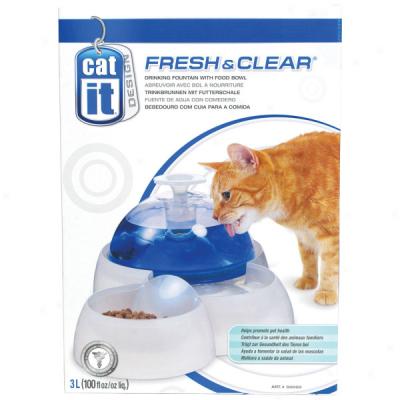 Catit Deluxe Drinkijg Fountain & Accessories For Cats