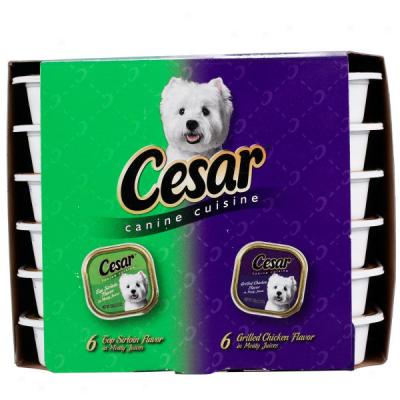 after cans caesar dog food