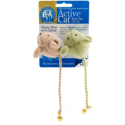 Cfa Wooly Mice With Catnip