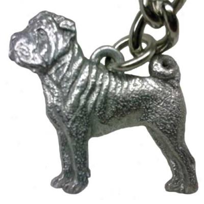 Chinese Shar Pei Keychain