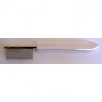 Classic Chrome Plated Face Comb 4.5 Inch