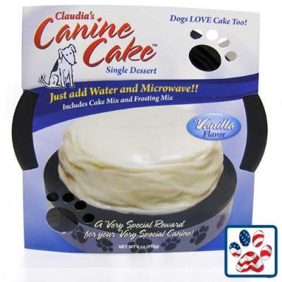 Claudias Canine Cuisine Canine Cake Mix