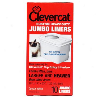 Clevercat Jumbo Liners 10 Ct