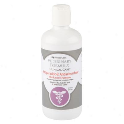 Clinical Care Antiparasitic & Antiseborrheic Medicated Shampoo