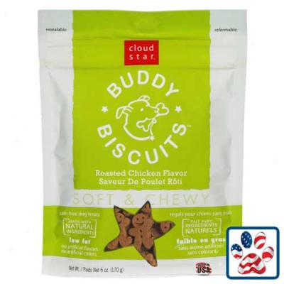 Cloudstar Soft And Chewy Buddy Biscuit Chicken 6oz