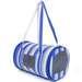Compsnion Road® Awning Striped Barrel-shaped Dog Totr