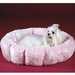 Companion Road® Pink Plush Dog Bed