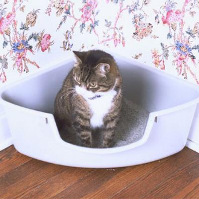 Corner Litter Box