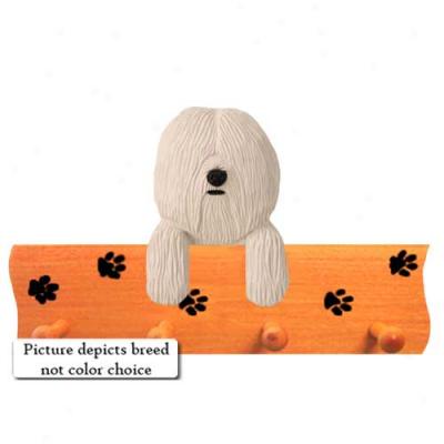 Coton De Tulear Red And White Pawprint Execute  Up Maple