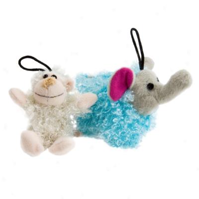 Curly Pet Miniature Plush Dog Toys