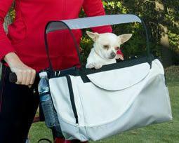 Deluxe Tqgalong Pet Bicycle Basket (ss)