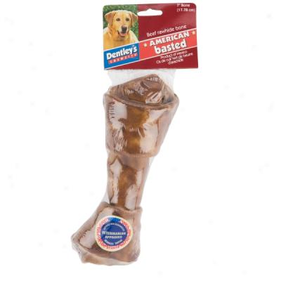 Dentley's 7 Inch Basted Rawhide Bones