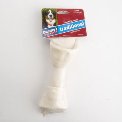 Dentley's 7 Inch Natural Rawhide Bone