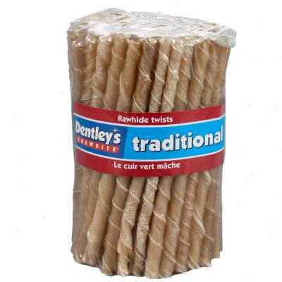 Dentley's Rawhide Twists - 100 Pack