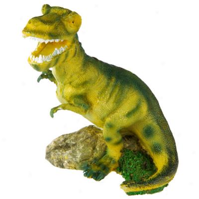 Dinosaurz T-rex Bubbling Jaw Opening Aquarium Ornament