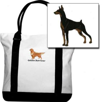 Doberman Pinscher Fashion Tote Bag