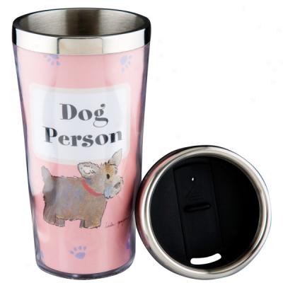 Dog Person Travel Mug