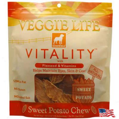 Dogswell Vitality Sweet Potato Dog Chews 15oz