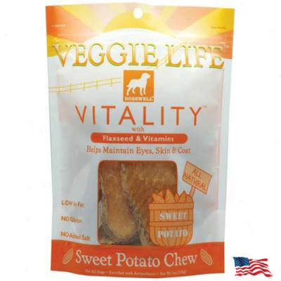 Dogswell Vitality Sweet Potato Dog Chews 5oz