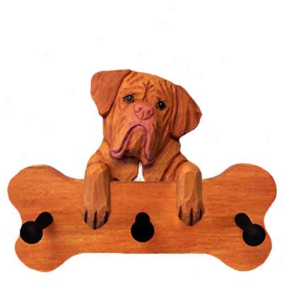 Dogue De Bordeaux Bone Hang Up Maple Finish