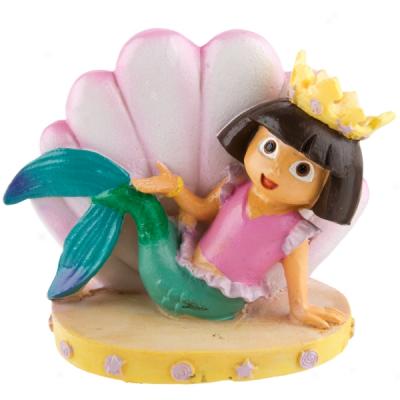 Dora The Explorer Mermaid Aquarium Ornament