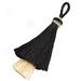 Double Horsehair Tassels - 4 Inch