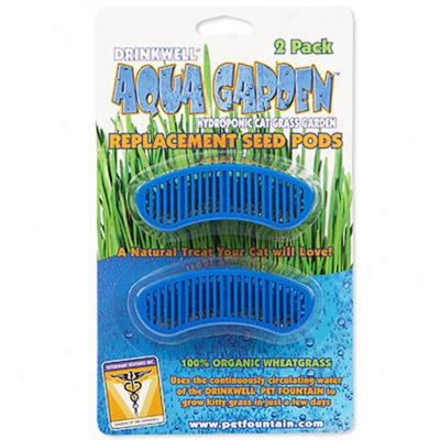 Drinkwell Seed Pods For Aqua Garden 2-pack