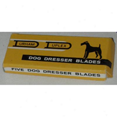 Durham Duplex Dog Dresser Replacement Blades 5-pack