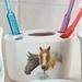 Equestrian Toothbrush Holder