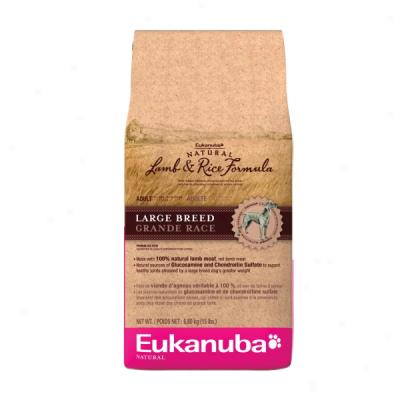 Eukanuba Natural Lamb & Rice Large Breed Form8la