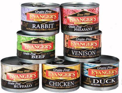 Evanger's 100% Meat Can Dog & Cat Pheasant 6 Oz