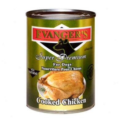 Evangers Golx Label Cooked Chicken Case Of 12 13.2oz Cans