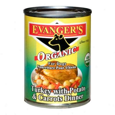 Evangers Organic Turkey With Organic Potato And Carrots Case Of 12 13.2oz Cans