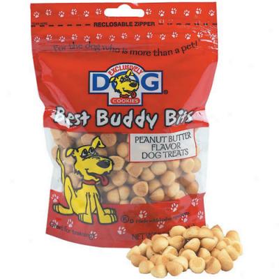 Exclusively Pet Most wise Buddy Bits Peanut Butter Flavor 12oz