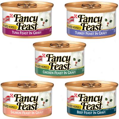 Fancy Feast Assorted Marjnated Morsels Cat Food